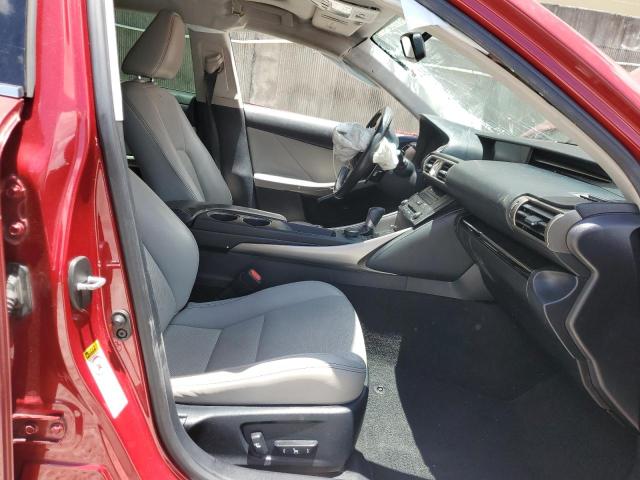  LEXUS IS 2015 Czerwony