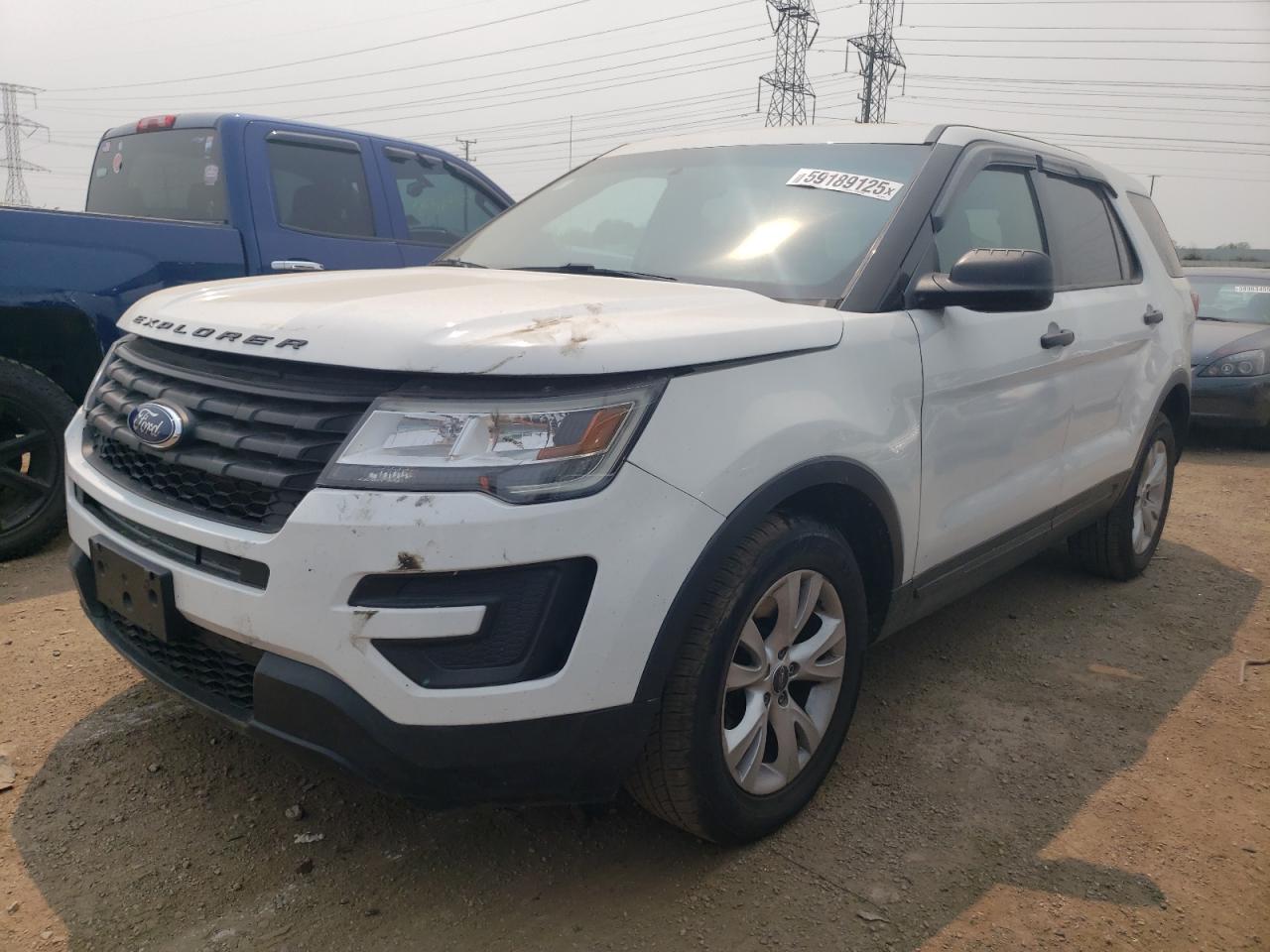 2019 Ford Explorer Police Interceptor na sprzedaż w Elgin, IL - Normal Wear