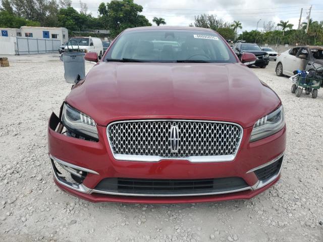  LINCOLN MKZ 2019 Czerwony