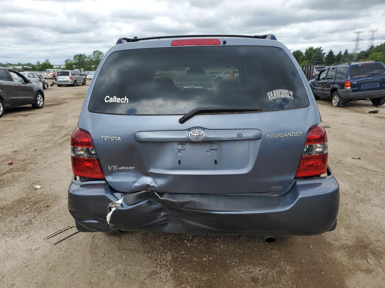 2005 Toyota Highlander Limited VIN: JTEEP21A750081490 Lot: 62424585