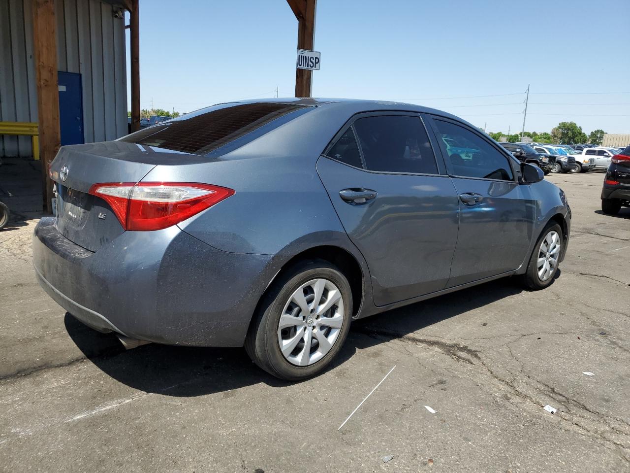 TOYOTA COROLLA 2014 VIN 2T1BURHE7EC060422 фото 3