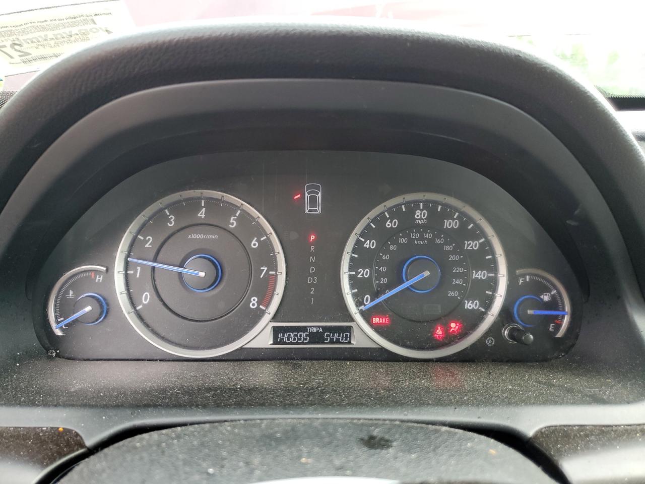 2013 Honda Crosstour Exl VIN: 5J6TF3H52DL000951 Lot: 60086735