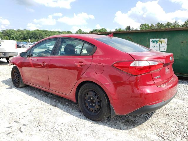  KIA FORTE 2016 Red