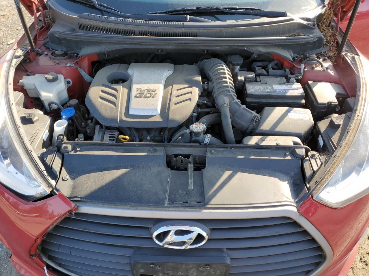 2015 Hyundai Veloster Turbo VIN: KMHTC6AEXGU263872 Lot: 61378305