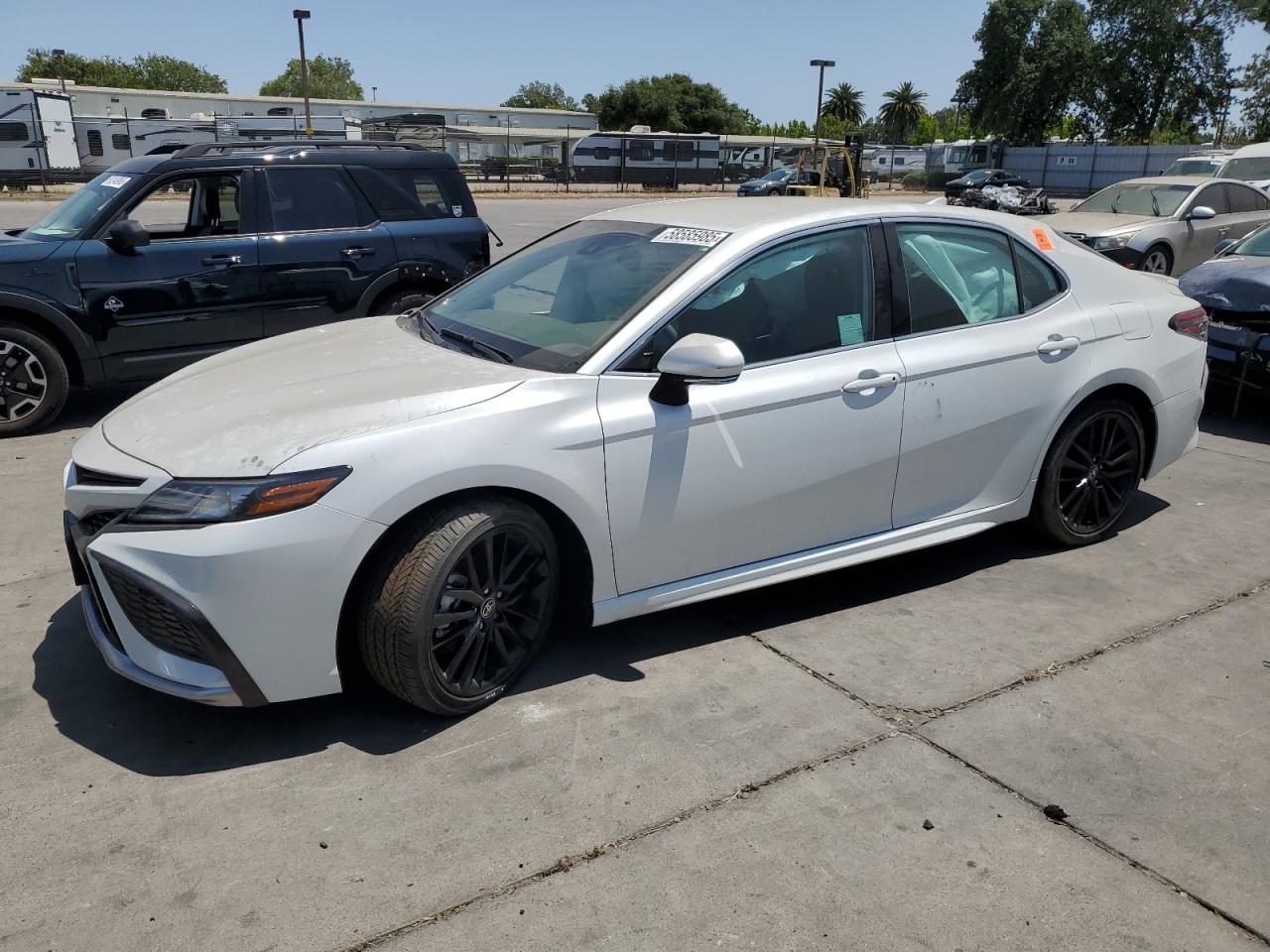 2022 Toyota Camry Xse на продаже в Sacramento, CA - Side