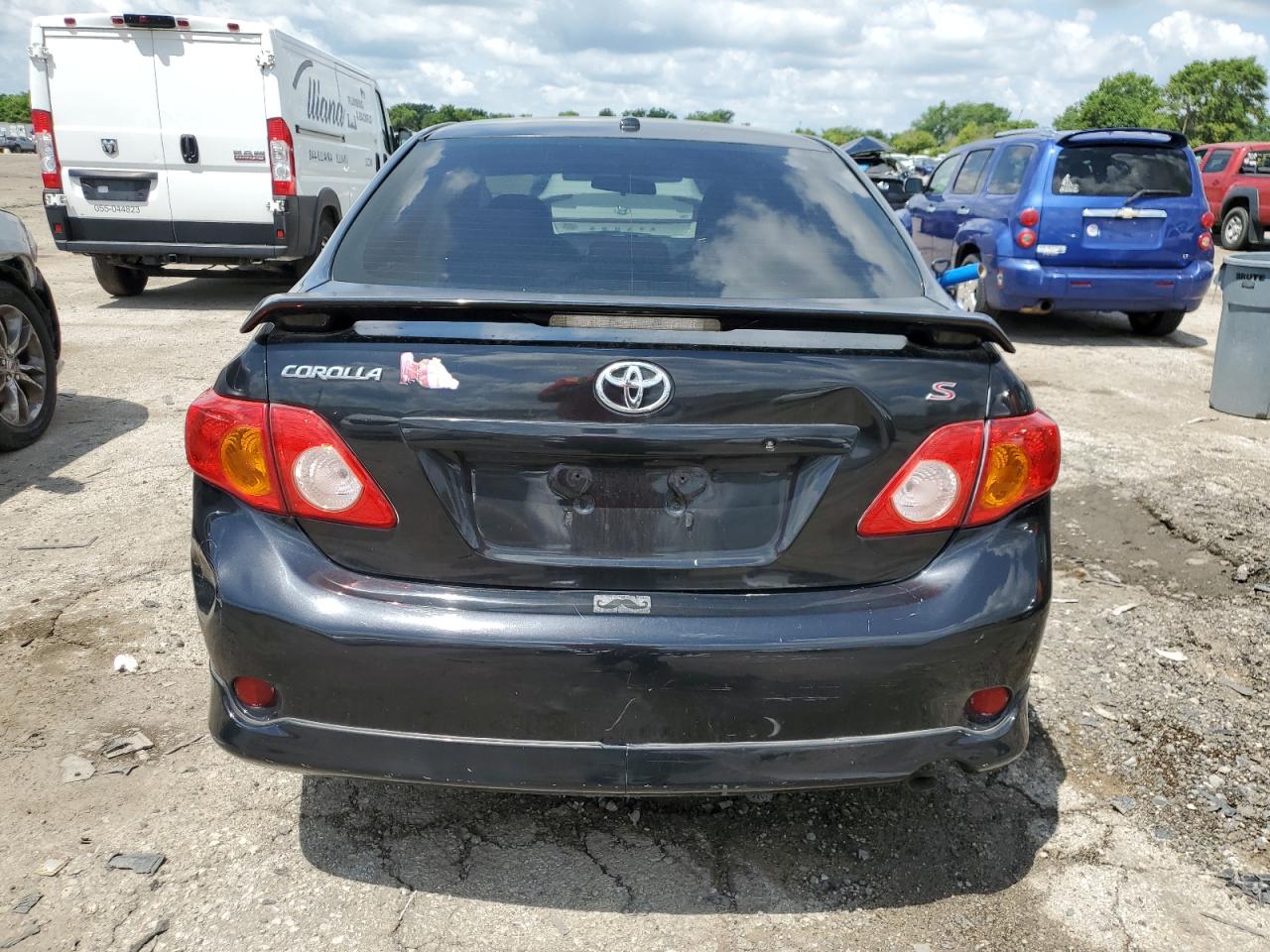 2010 Toyota Corolla Base VIN: 1NXBU4EE1AZ207690 Lot: 62593185