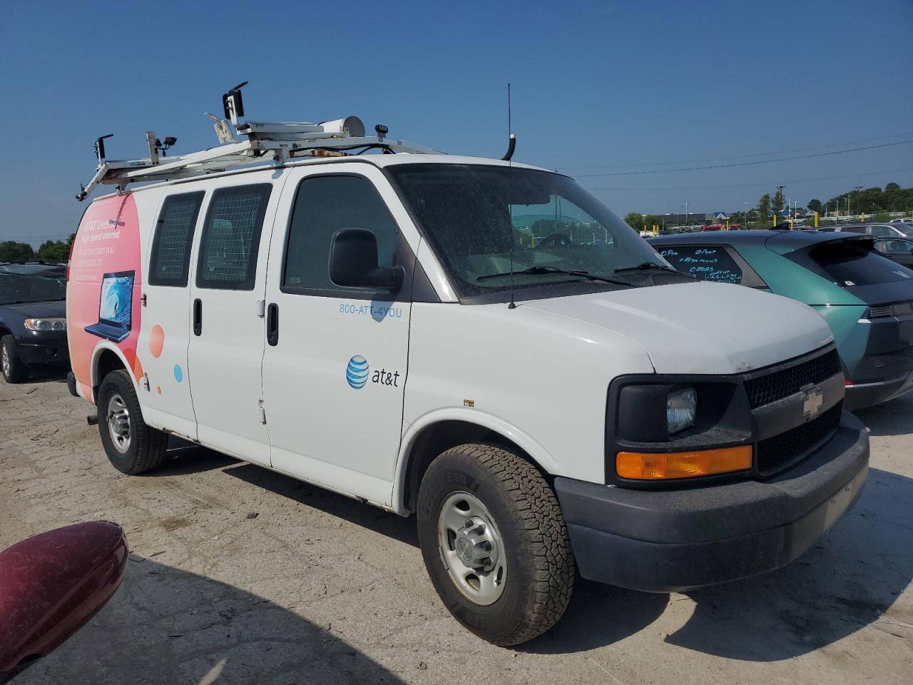 CHEVROLET EXPRESS 2013 VIN 1GCWGFCA5D1903788 zdjęcie 4