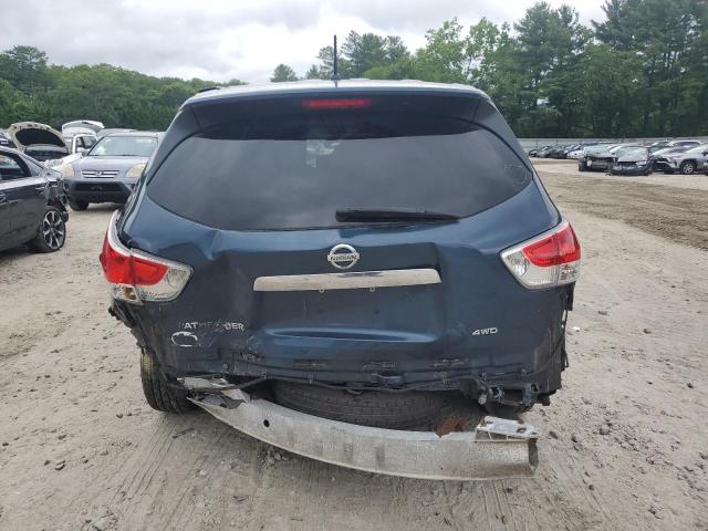  NISSAN PATHFINDER 2014 Blue
