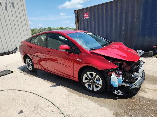  TOYOTA PRIUS 2017 Red