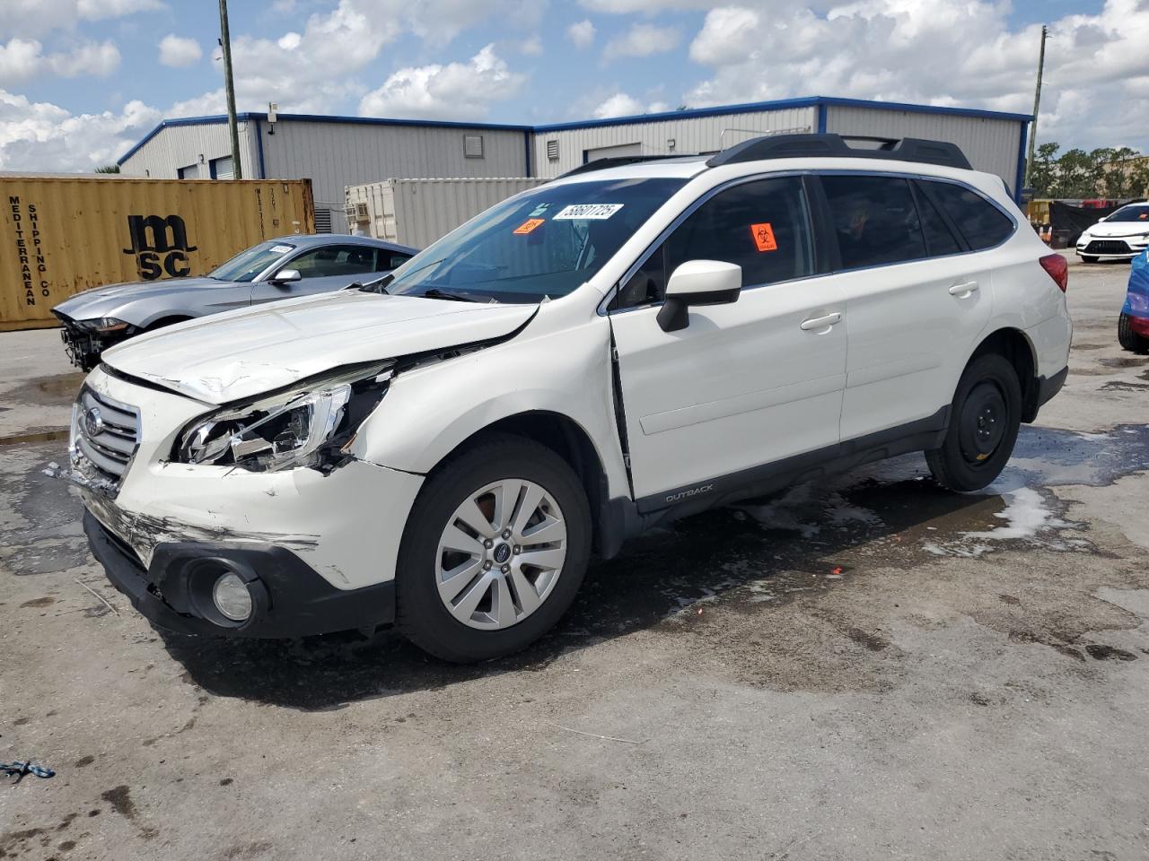 2016 Subaru Outback 2.5I Premium продається в Orlando, FL - Front End