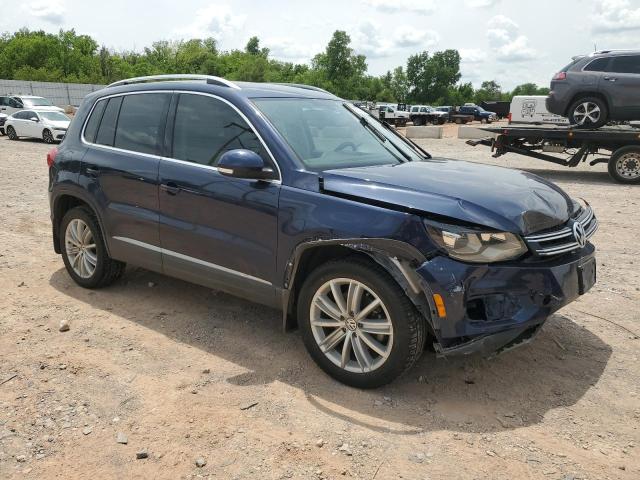  VOLKSWAGEN TIGUAN 2016 Granatowy