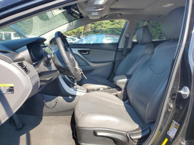  HYUNDAI ELANTRA 2012 Черный