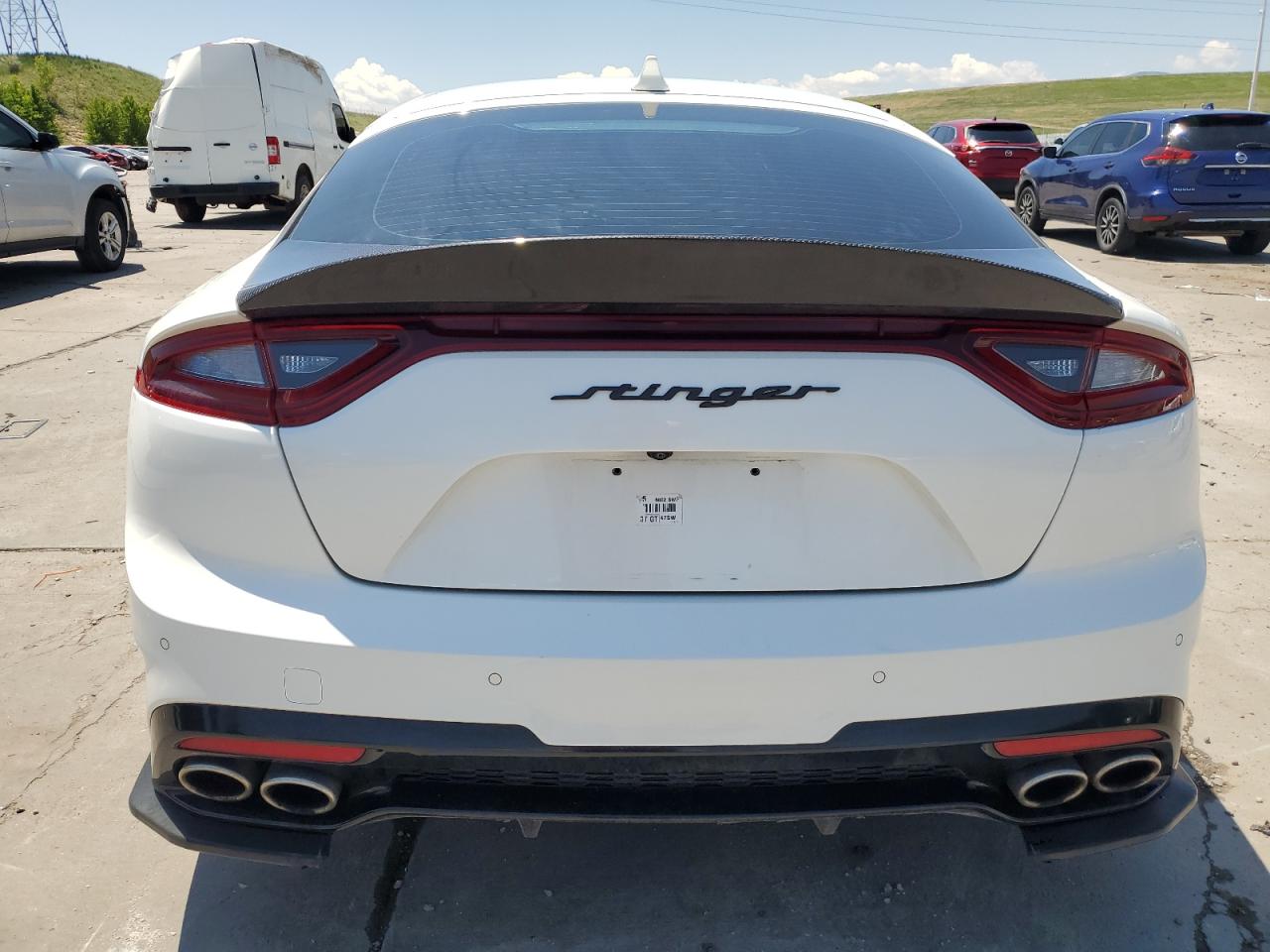 2019 Kia Stinger Gt2 VIN: KNAE55LC5K6042770 Lot: 59816275