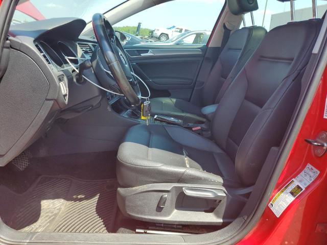 Crossovers VOLKSWAGEN GOLF 2017 Czerwony
