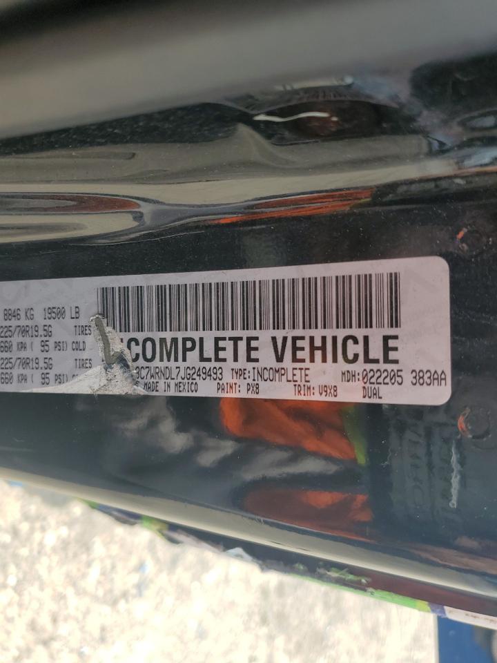 2018 Ram 5500 VIN: 3C7WRNDL7JG249493 Lot: 60168605