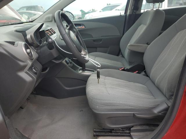  CHEVROLET SONIC 2012 Red