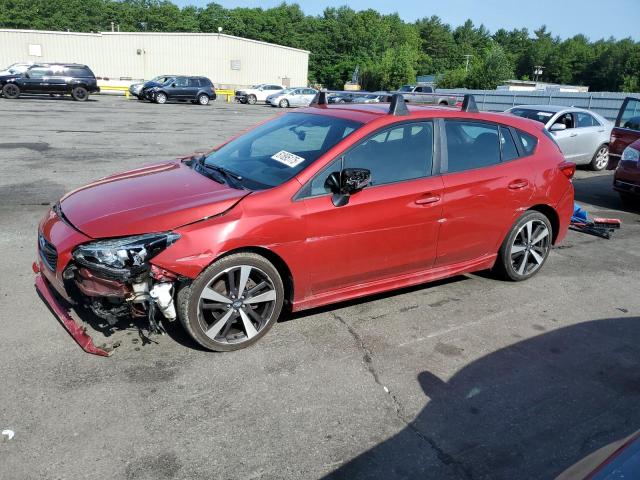  SUBARU IMPREZA 2019 Красный
