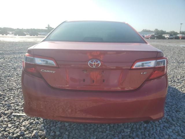  TOYOTA CAMRY 2012 Red