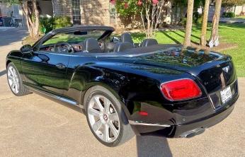 Cabriolets BENTLEY CONTINENTA 2014 Czarny