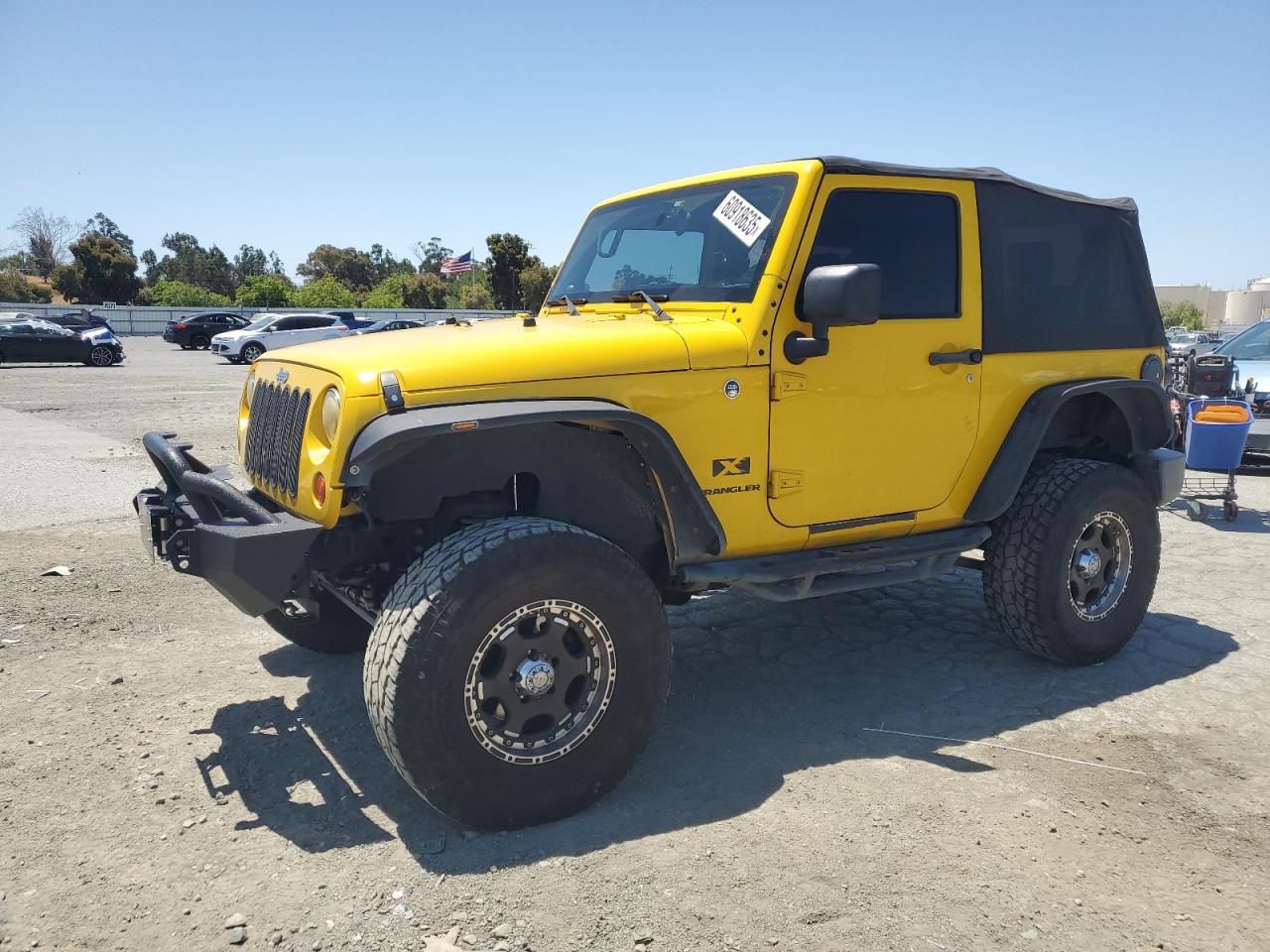 2008 Jeep Wrangler X на продаже в Martinez, CA - Vandalism