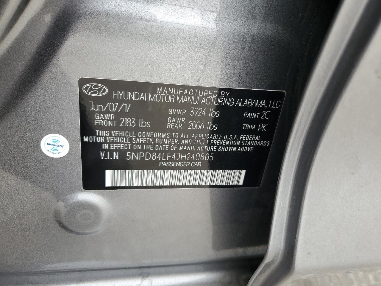 HYUNDAI ELANTRA 2018 VIN 5NPD84LF4JH240805 photo 12