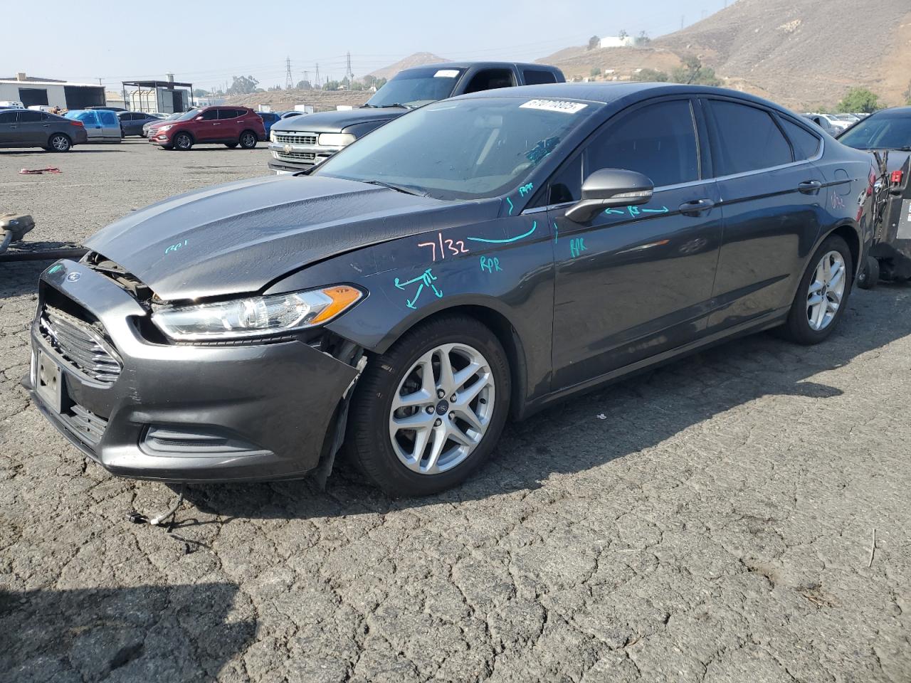 2016 Ford Fusion Se за продажба в Colton, CA - Front End