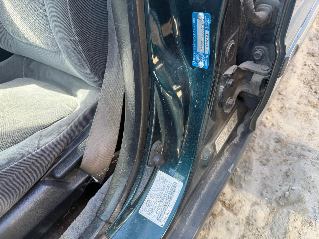 1997 Acura Integra Ls VIN: JH4DB7554VS000571 Lot: 59400485