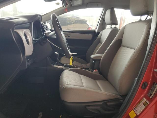  TOYOTA COROLLA 2018 Red