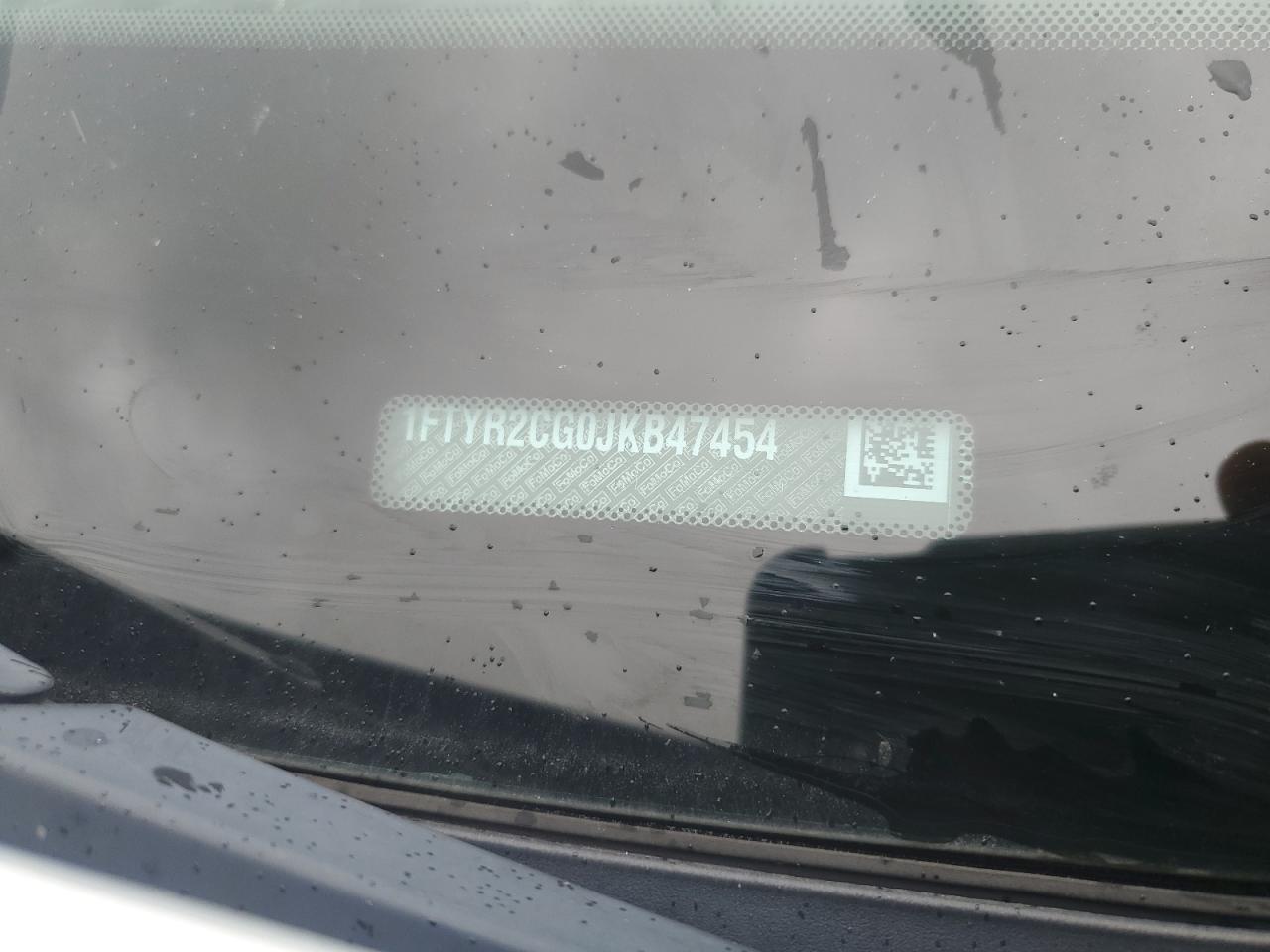 2018 Ford Transit T-250 VIN: 1FTYR2CG0JKB47454 Lot: 61351795