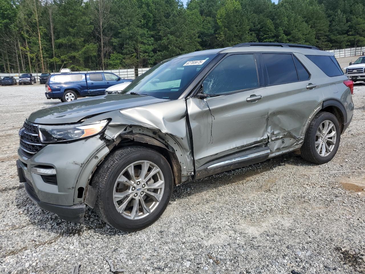 2020 Ford Explorer Xlt VIN: 1FMSK7DH6LGA76292 Lot: 62765675