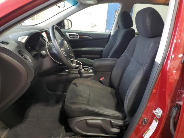  NISSAN PATHFINDER 2014 Czerwony