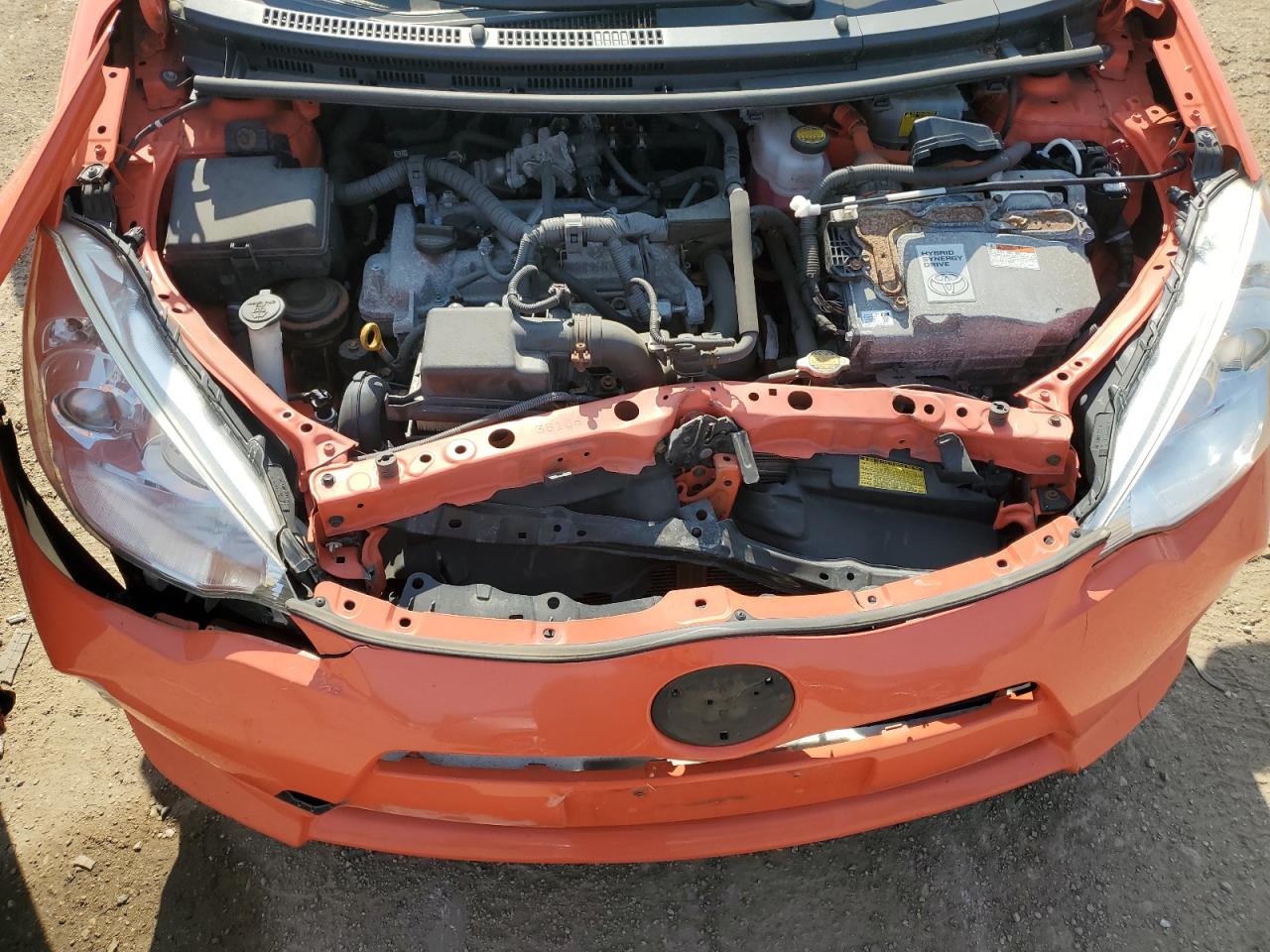 2014 Toyota Prius C VIN: JTDKDTB31E1071909 Lot: 61022085