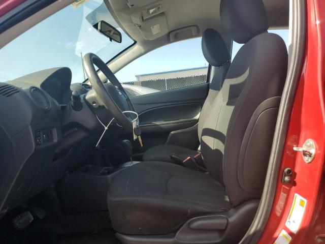  MITSUBISHI MIRAGE 2018 Czerwony