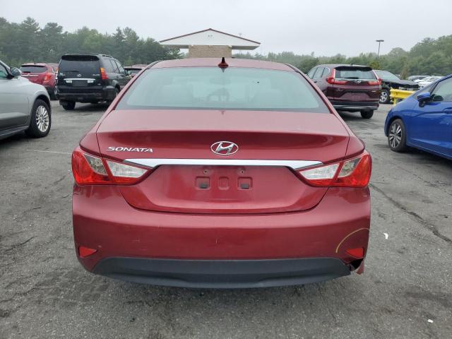  HYUNDAI SONATA 2014 Red