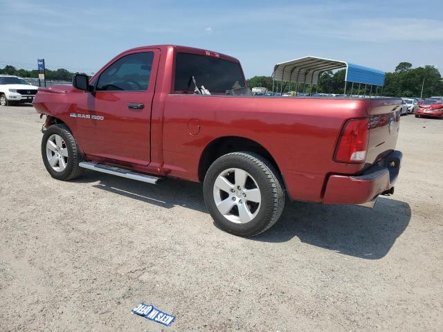  DODGE RAM 1500 2012 Бордовий