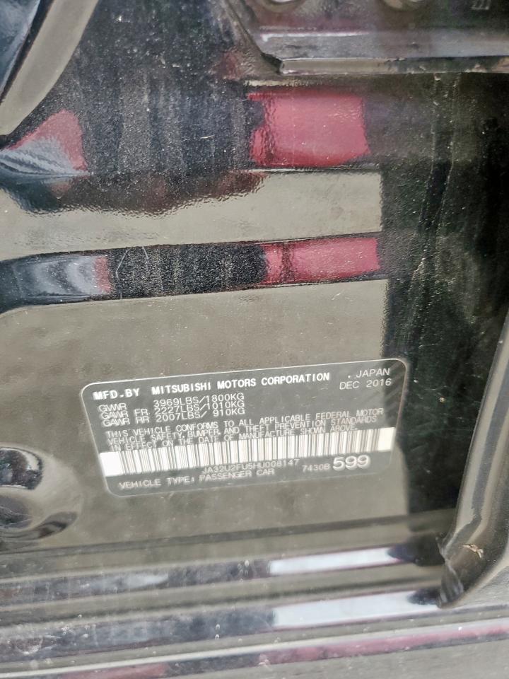 2017 Mitsubishi Lancer Es VIN: JA32U2FU5HU008147 Lot: 62696395