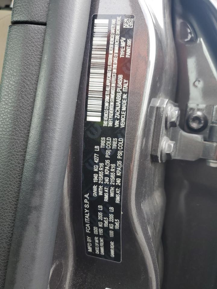2020 Jeep Renegade Sport VIN: ZACNJAAB6LPL64508 Lot: 60757145