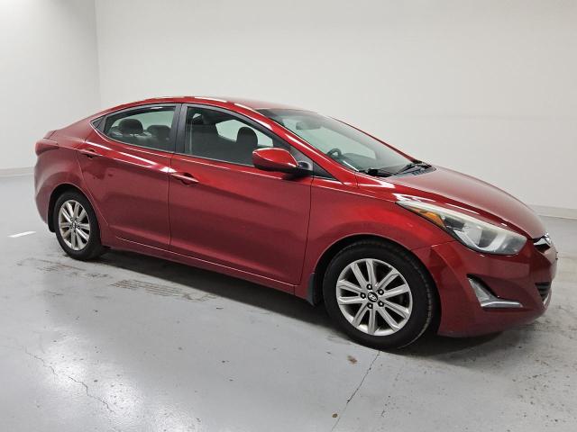  HYUNDAI ELANTRA 2014 Red