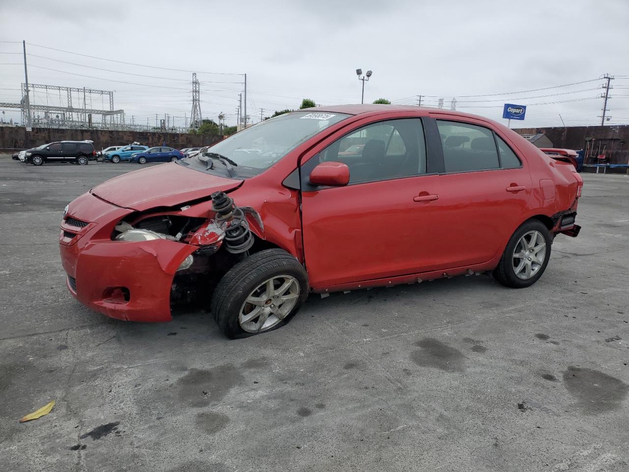 2007 Toyota Yaris de vânzare în Wilmington, CA - Front End