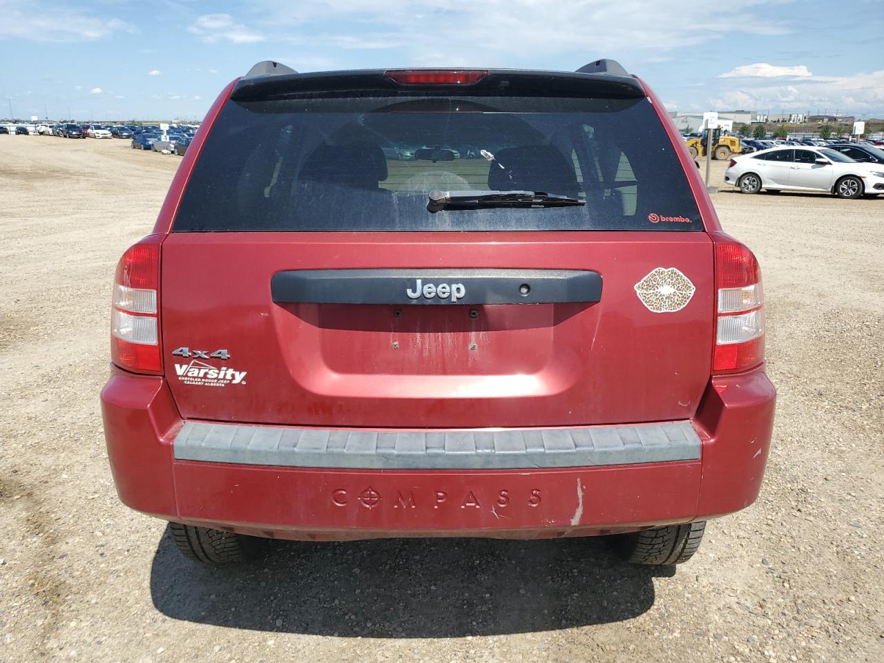 2008 Jeep Compass Sport VIN: 1J8FF47W08D524028 Lot: 62281395