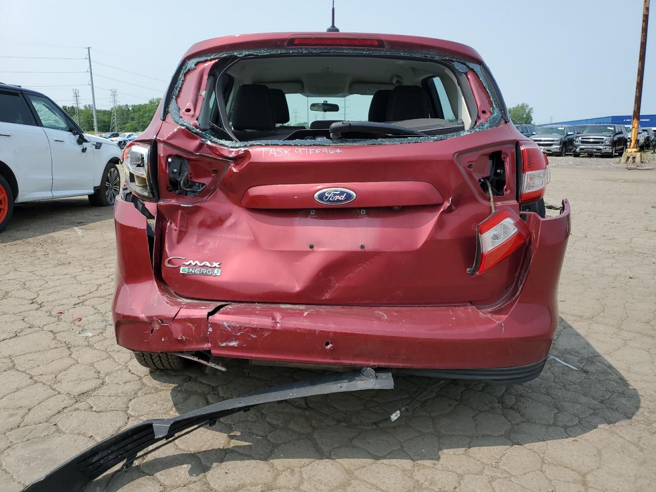 2017 Ford C-Max Se VIN: 1FADP5EU9HL109613 Lot: 59354275