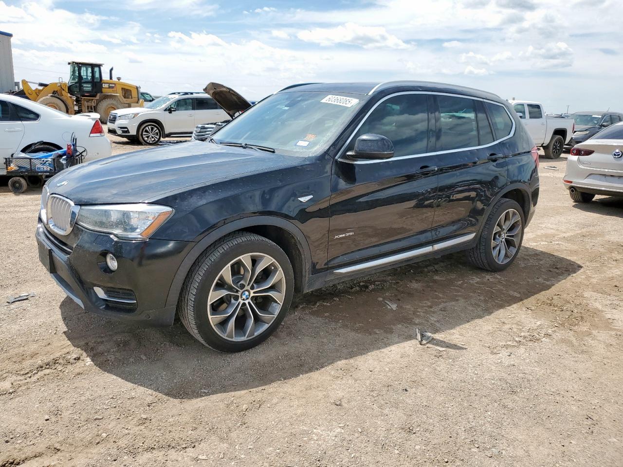 2016 Bmw X3 Xdrive35I de vânzare în Amarillo, TX - Hail