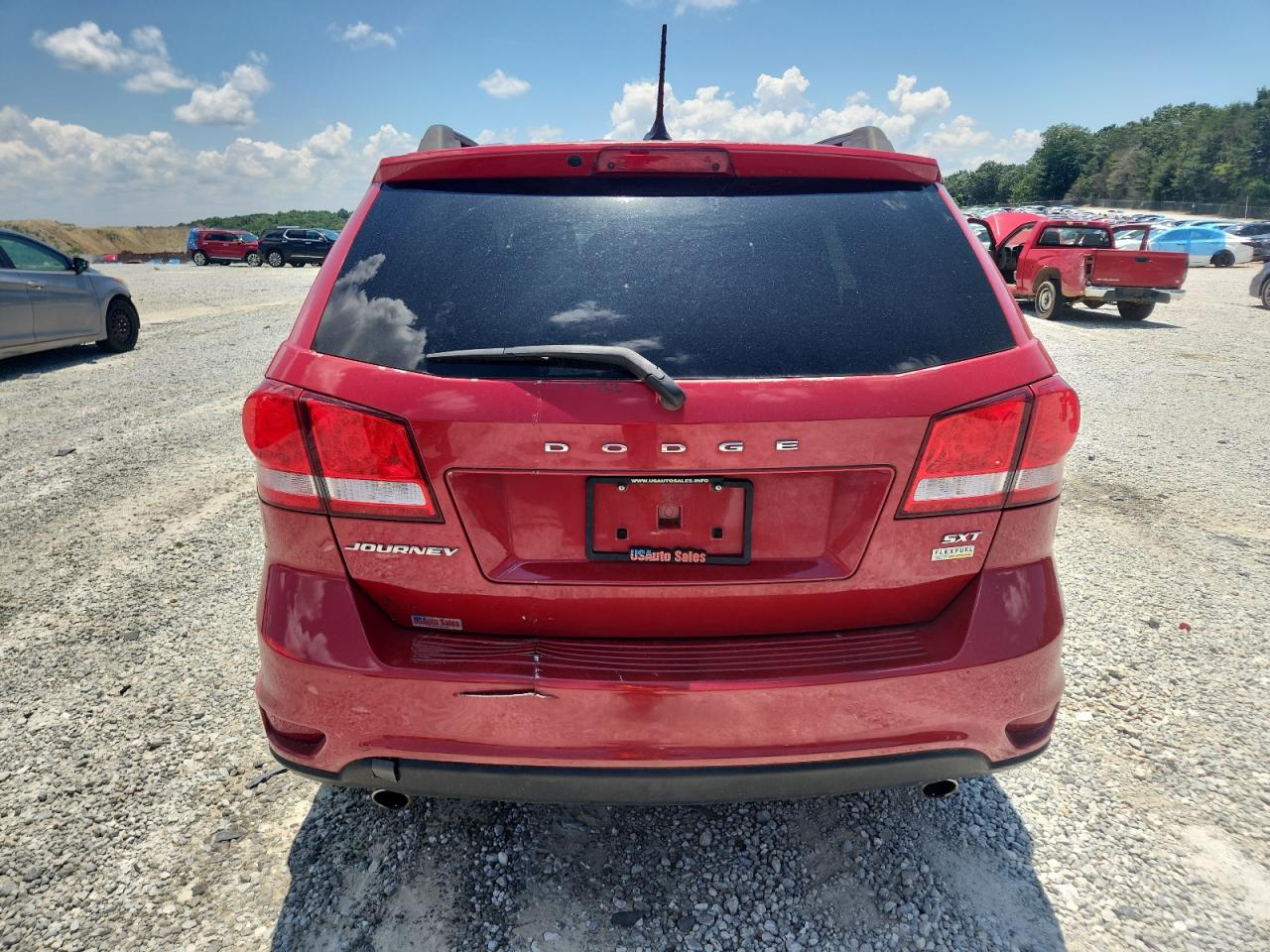 2015 Dodge Journey Sxt VIN: 3C4PDCBG9FT627855 Lot: 62499865