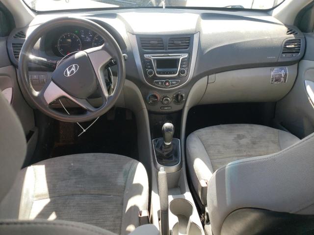  HYUNDAI ACCENT 2016 Srebrny