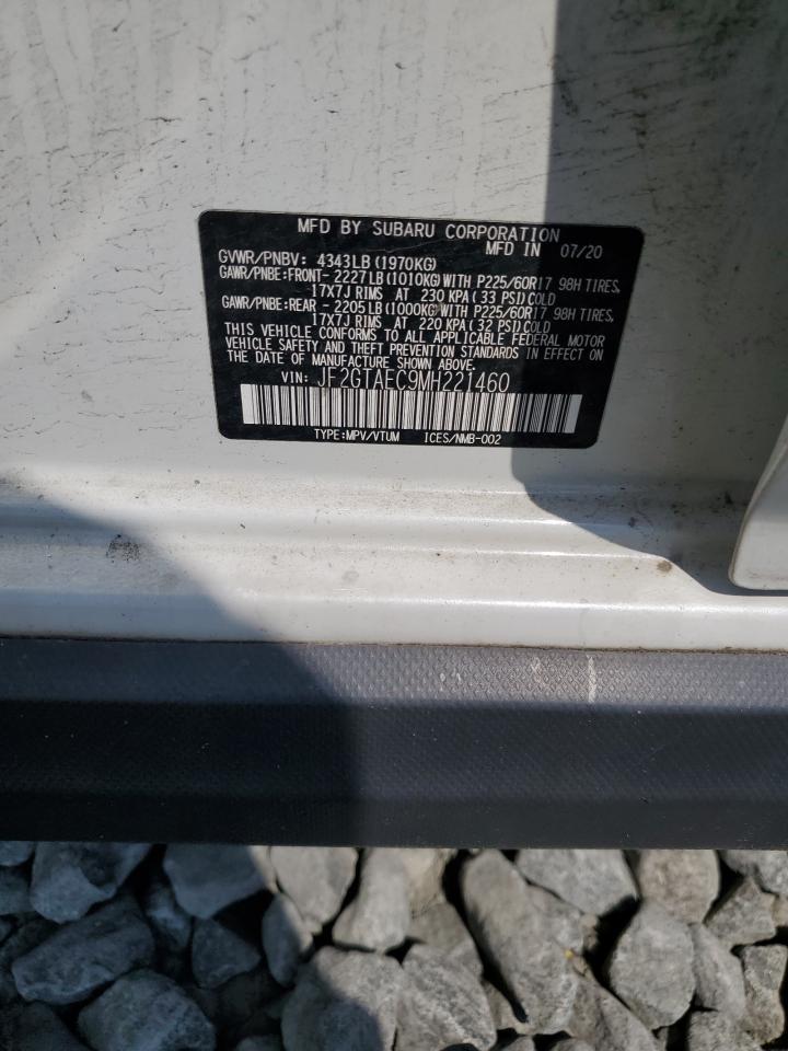 2021 Subaru Crosstrek Premium VIN: JF2GTAEC9MH221460 Lot: 61861175