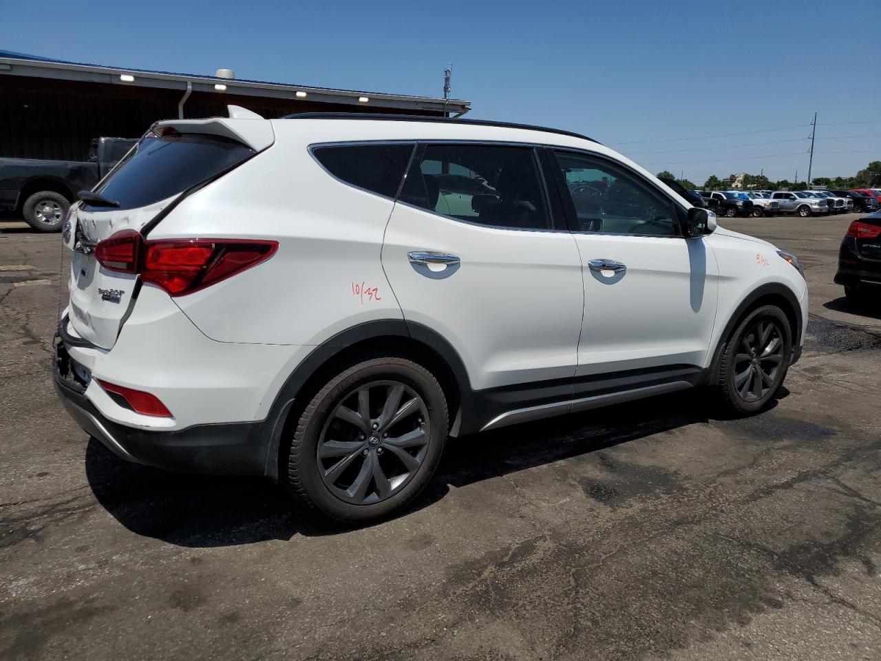 HYUNDAI SANTA FE 2017 VIN 5XYZWDLA2HG466925 фото 3