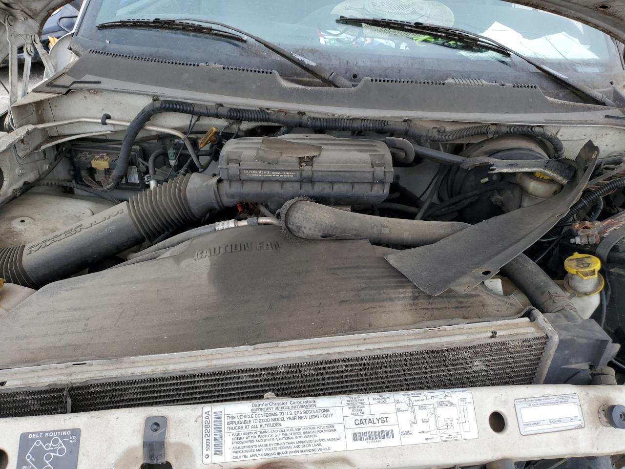 2000 Dodge Ram 1500 VIN: 3B7HC12YXYG118017 Lot: 60615085
