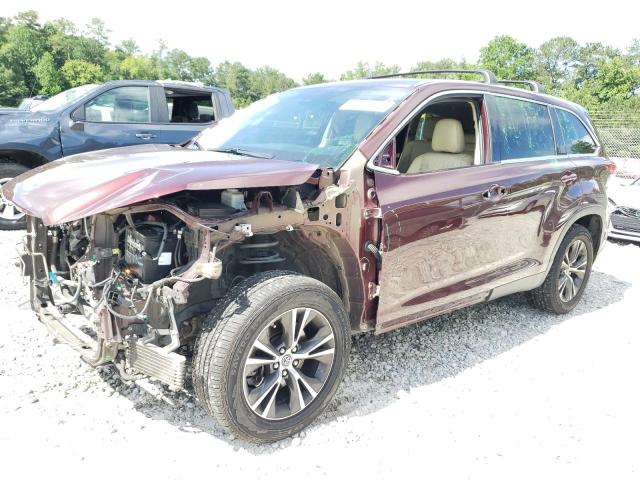  TOYOTA HIGHLANDER 2019 Бургунди