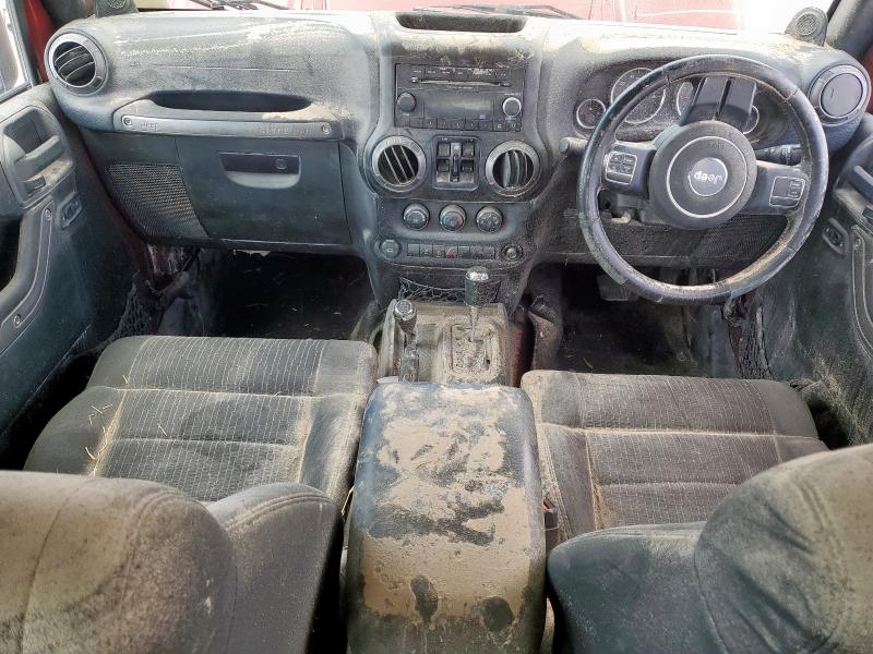 Паркетники JEEP WRANGLER 2012 Красный