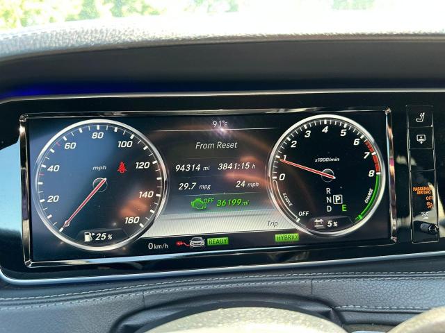 Sedans MERCEDES-BENZ S-CLASS 2016 Czarny